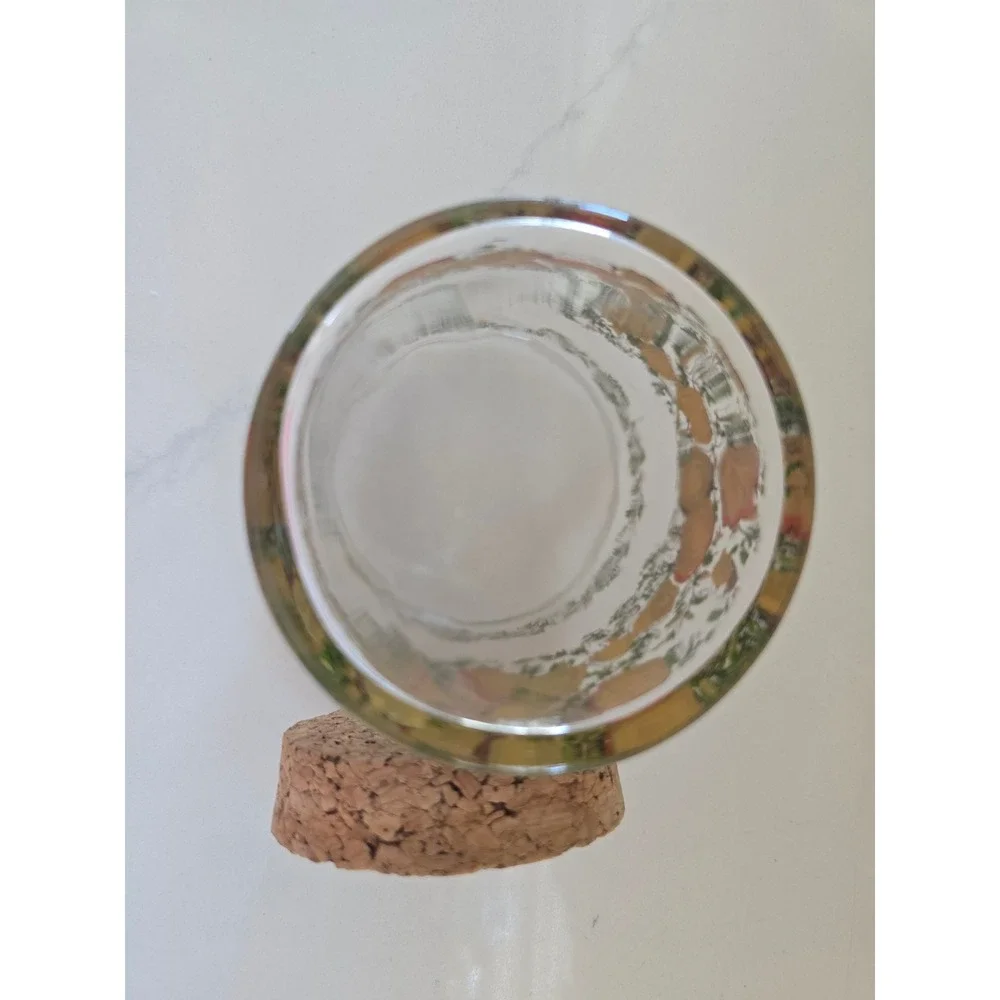 Vintage 70s Corning Spice of Life with Cork Lid Small Canister Retro Kitchen
